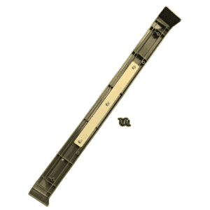 The IMLEA Adapter Kit for Replacement on 51000 Series Big Dipper features a long, rectangular bracket with a gold strip at the center and includes black screws, all displayed against a plain white background.