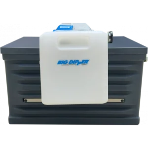 Exterior view of a Thermaco Big Dipper W-350-IS-T